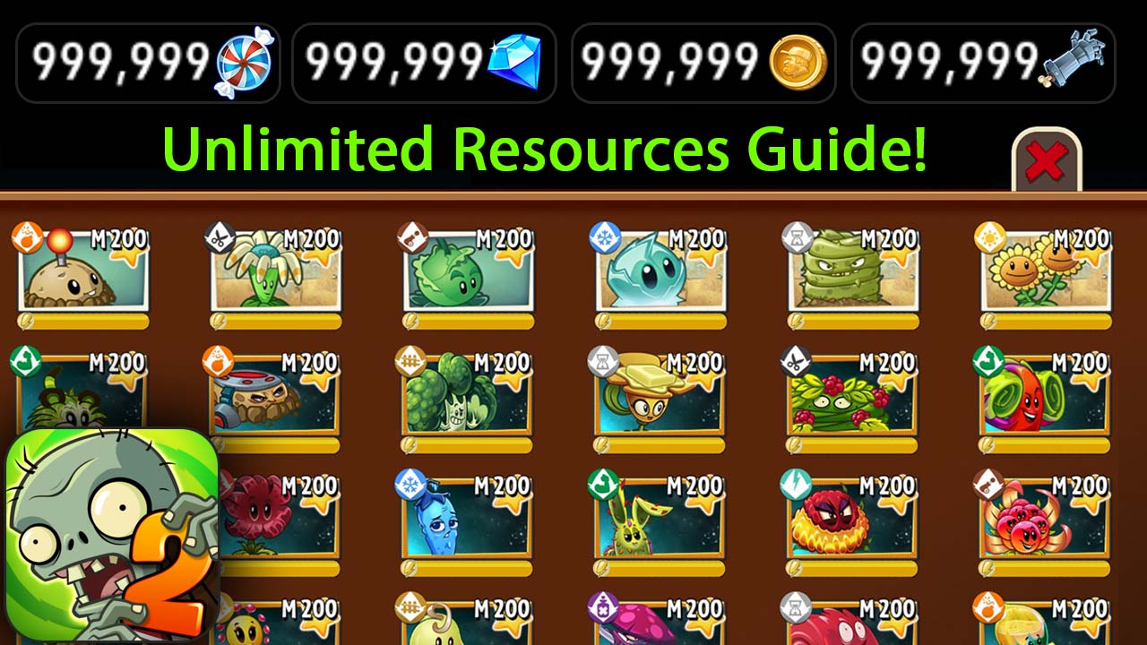 Unlimited Resources in Plants vs Zombies 2: Get Coins, Gems, and More ...