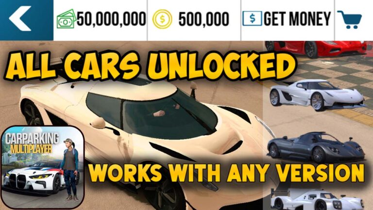 Guide to unlocking unlimited money, coins, and all cars in Car Parking Multiplayer