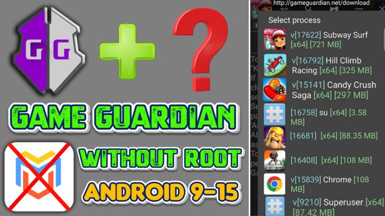 How to Use Game Guardian Without Root on Android 7 to 15 and Beyond