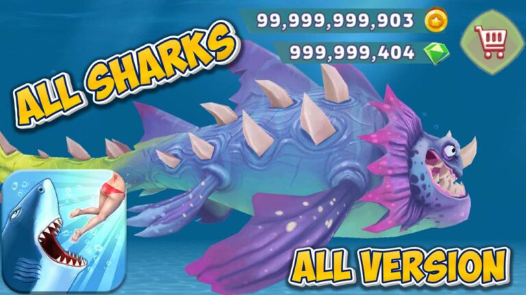 How to get unlimited coins and gems in Hungry Shark Evolution – All sharks unlocked and no ads