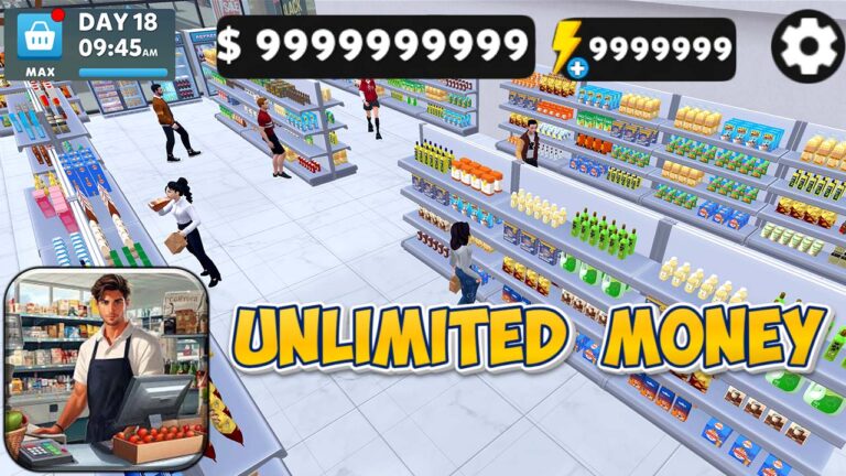 Guide to getting unlimited money, energy, and boosting store level in My Supermarket Journey