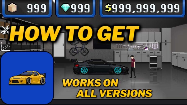 Pixel Car Racer Unlimited Money, Diamonds, and Crates Guide