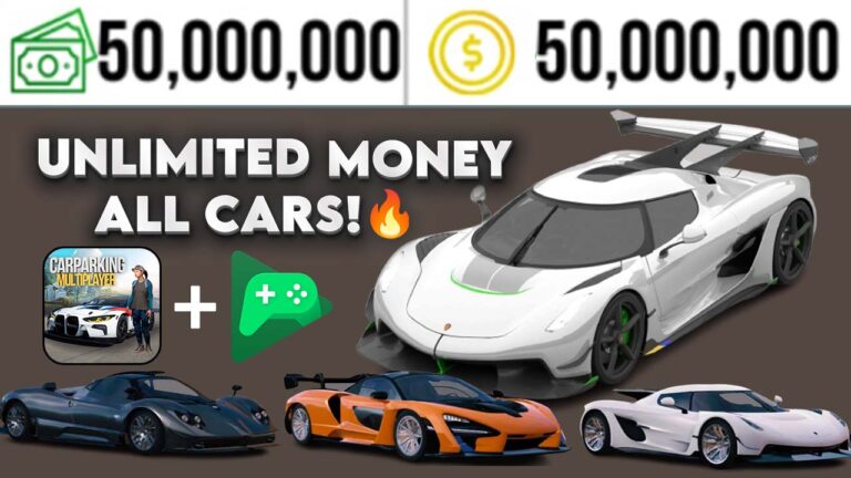 Step-by-step guide to unlock unlimited money and all cars in Car Parking Multiplayer game